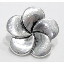 Tibetan Silver spacer bead, lead free and nickel free