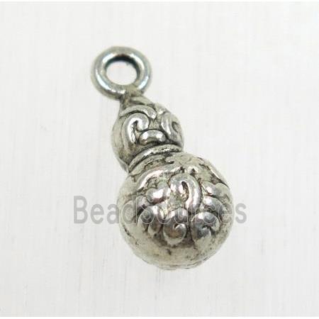 tibetan silver gourd pendant, non-nickel