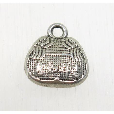 tibetan silver bag pendants, non-nickel