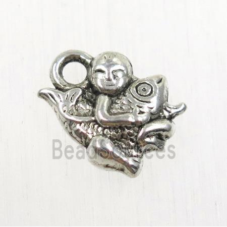 tibetan silver pendants, non-nickel