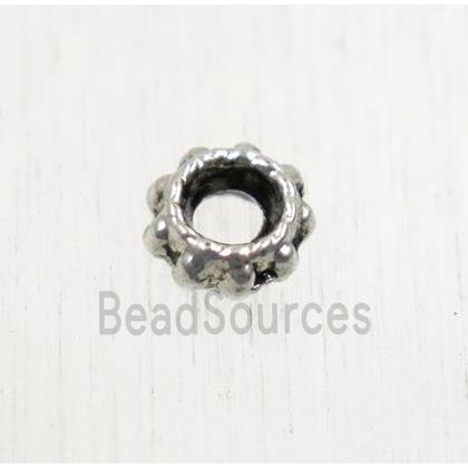 tibetan silver zinc beads, non-nickel