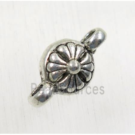 tibetan silver connector, non-nickel