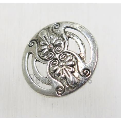 tibetan silver connector, non-nickel