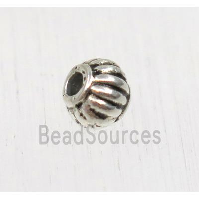 tibetan silver zinc beads, non-nickel