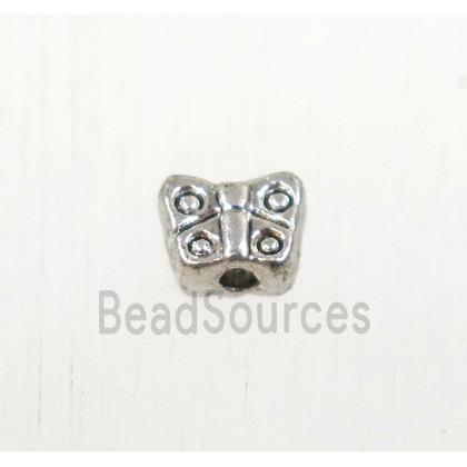 tibetan silver zinc butterfly beads, non-nickel