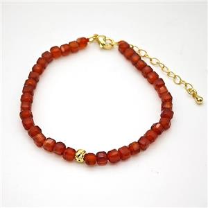 Tibetan Agate Bracelet, Round, approx 4.5x4.5mm