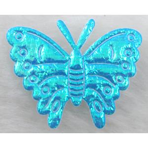 machine goffer Fabric Butterfly, AB Color, 32x24mm, 12#