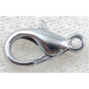 Lobster Parrot Clasp, Zinc alloy, 10mm length