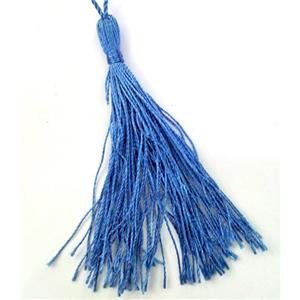 handmade tassel pendant with nylong wire, approx 60-78mm length