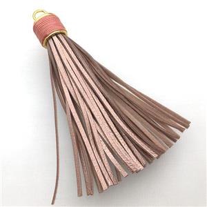 PU leather tassel pendant, approx 12-90mm