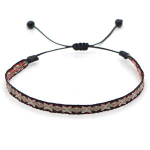 nepal style Handmade braid Bracelet, adjustable, approx 4-6mm, 16-24cm length