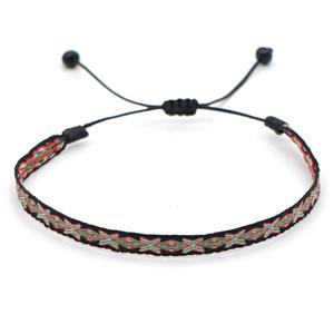 nepal style Handmade braid Bracelet, adjustable, approx 4-6mm, 16-24cm length