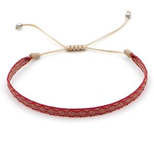 nepal style Handmade braid Bracelet, adjustable, approx 4-6mm, 16-24cm length