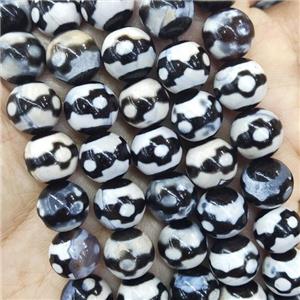 round Tibetan Dzi Agate Beads, approx 10mm dia, 38pcs per st