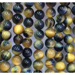 round fancy tiger eye stone beads, approx 8mm dia