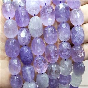 Natural Purple Amethyst Nugget Beads Freeform Faceted, approx 12-16mm