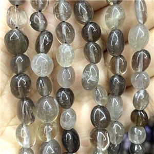 Smoky Quartz Chips Beads Freeform Polished, approx 8-10mm