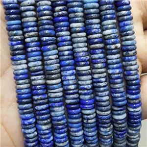 Natural Blue Lapis Lazuli Heishi Beads, approx 6mm