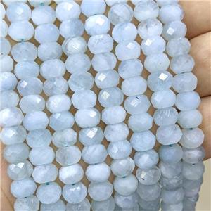 gemstone bead, faceted rondelle, approx 8mm