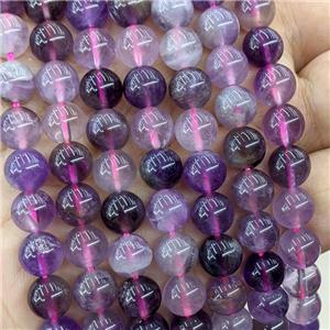 Natural Purple Amethyst Beads Smooth Round, approx 10mm dia