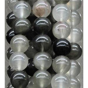 mass quartz bead, faceted round, approx 6mm dia, 62pcs per st