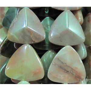 jasper bead, triangle, approx 25x25mm