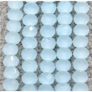 chinese crystal glass beads, faceted rondelle, approx 2.5x3mm, 150 pcs per st