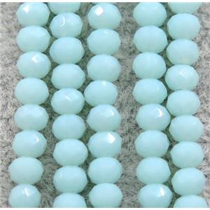 chinese crystal glass beads, faceted rondelle, approx 2.5x3mm, 150 pcs per st