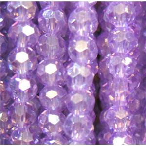 chinese crystal bead, faceted round, approx 4mm dia, 100pcs per st