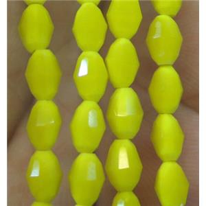 Chinese Crystal Beads, faceted oval, approx 3x5mm. 100pcs per st