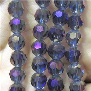 chinese crystal bead, faceted round, approx 6mm dia, 98pcs per st