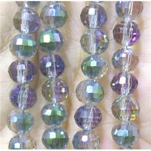 chinese crystal bead, faceted round, approx 10mm dia, 70pcs per st