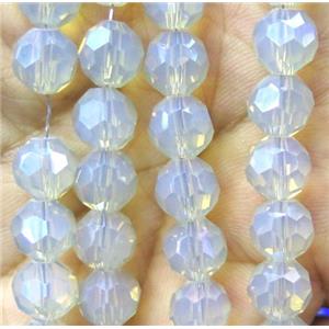 chinese crystal bead, faceted round, approx 6mm dia, 98pcs per st