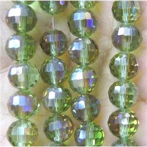 chinese crystal bead, faceted round, approx 6mm dia, 98pcs per st