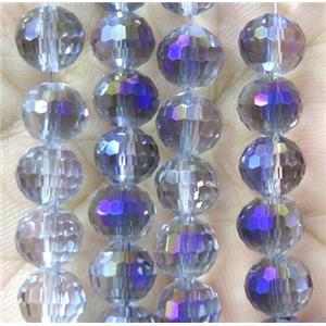 chinese crystal bead, faceted round, approx 6mm dia, 98pcs per st