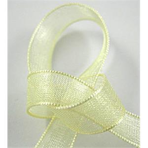 Organza Ribbon Cord, 7mm wide