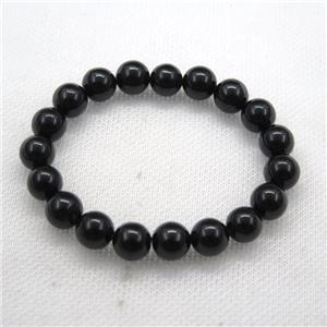 Stretch Jade bracelet, dye, approx 6mm, 28pcs per st