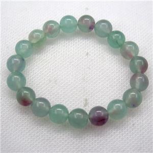 Stretch Jade bracelet, dye, approx 12mm dia, 16pcs per st