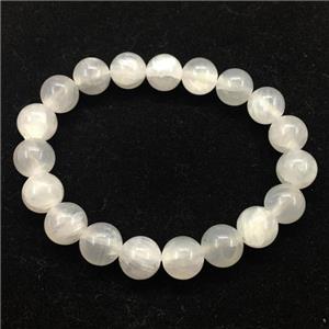 Stretch Jade bracelet, dye, approx 16mm dia, 13pcs per st