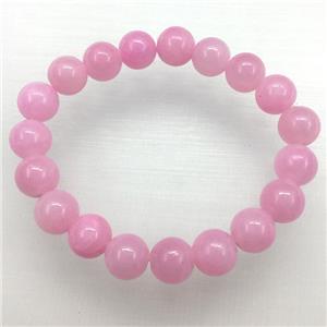 Stretch Jade bracelet, dye, approx 6mm, 28pcs per st