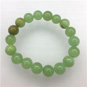 Stretch Jade bracelet, dye, approx 16mm dia, 13pcs per st