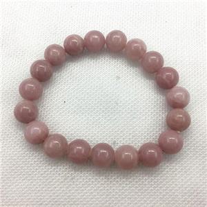 Stretch Jade bracelet, dye, approx 6mm, 28pcs per st