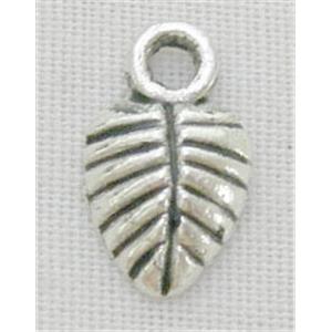 Tibetan Silver Pendants Non-Nickel, 6x9.7mm