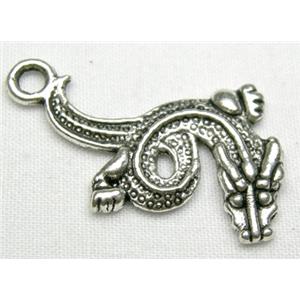 Tibetan Silver Dragon non-nickel, 29mm length