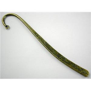 Antique Bronze Bookmarks, Tibetan Silver Non-Nickel, 12.5cm (5 inch) length