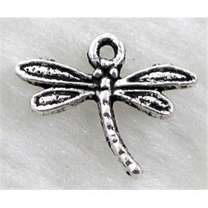 Dragonfly, Tibetan Silver pendant Non-Nickel, 18x14mm