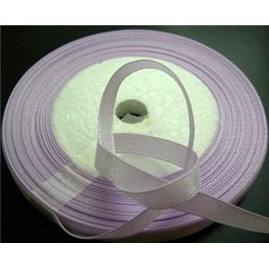 lavender Satin Ribbon, 7mm wide, 22m per roll