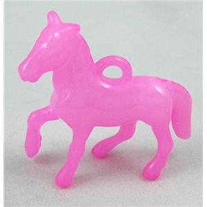 resin pendant, horse, approx 40x40mm, 190pcs