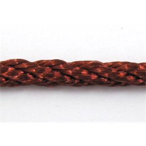 Twist Cotton Rattail Jewelry bindings wire, 2mm dia, approx 30yards per roll