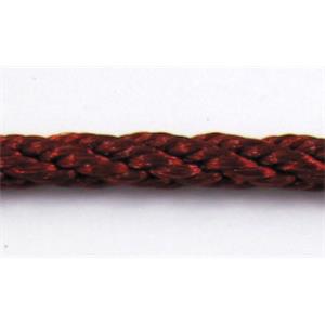 Twist Cotton Rattail Jewelry bindings wire, 2mm dia, approx 30yards per roll